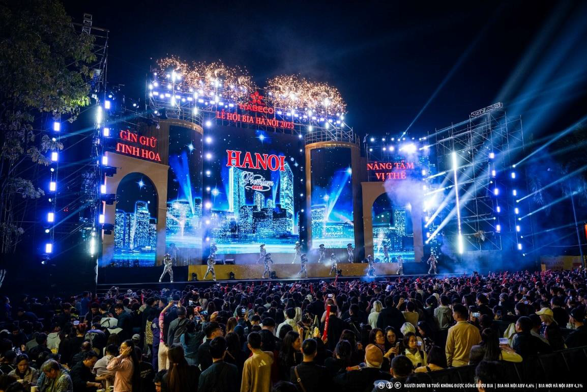 lễ hội bia hơi hà nội